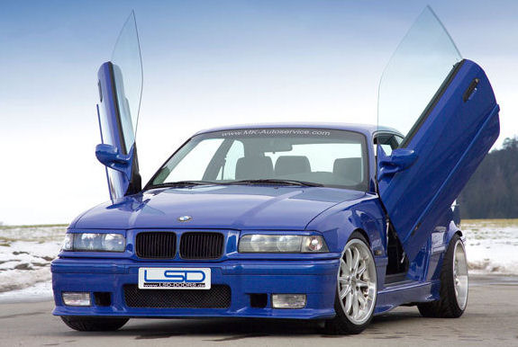 Lambo style doors bmw e36 #2